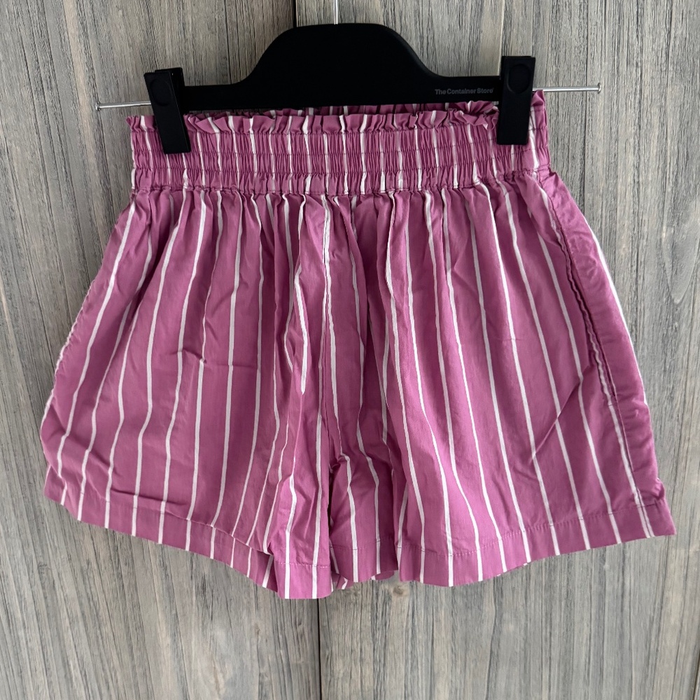 Faithful the Brand Elva Short Adia Stripe Lilac